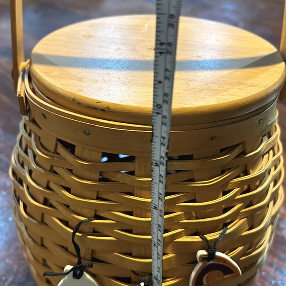 Toilet paper holder longaberger basket - Picture 10 of 13